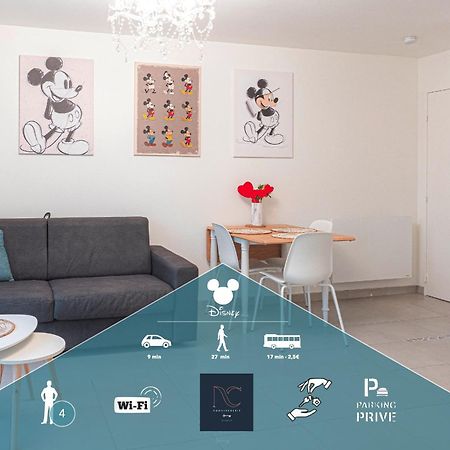 *Disneyland-Paris* 4Pers, Parking, Wifi Chessy  Eksteriør billede